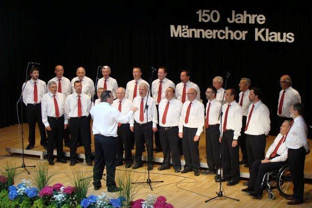 150 Jahre Männerchor Klaus